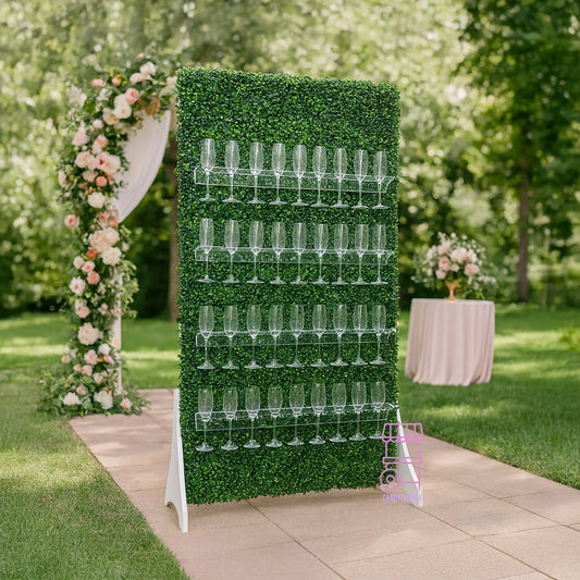 Champagne Wall (40 glasses/flutes)