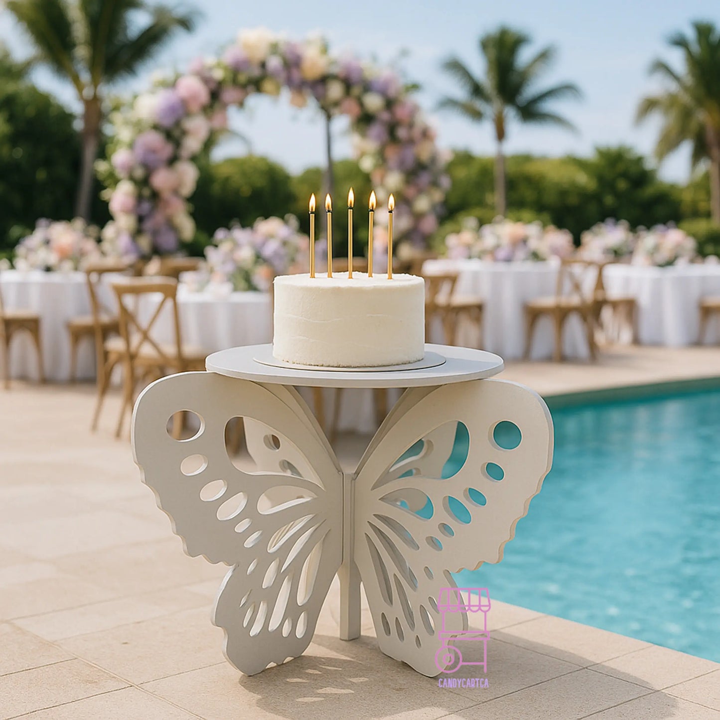 Butterfly Table Cake Stand