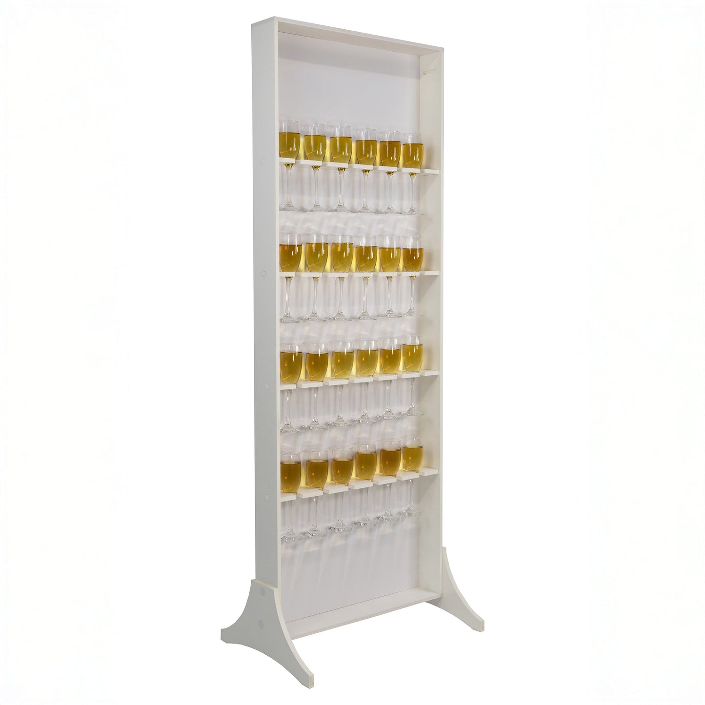 Champagne Wall (24 glasses/flutes)