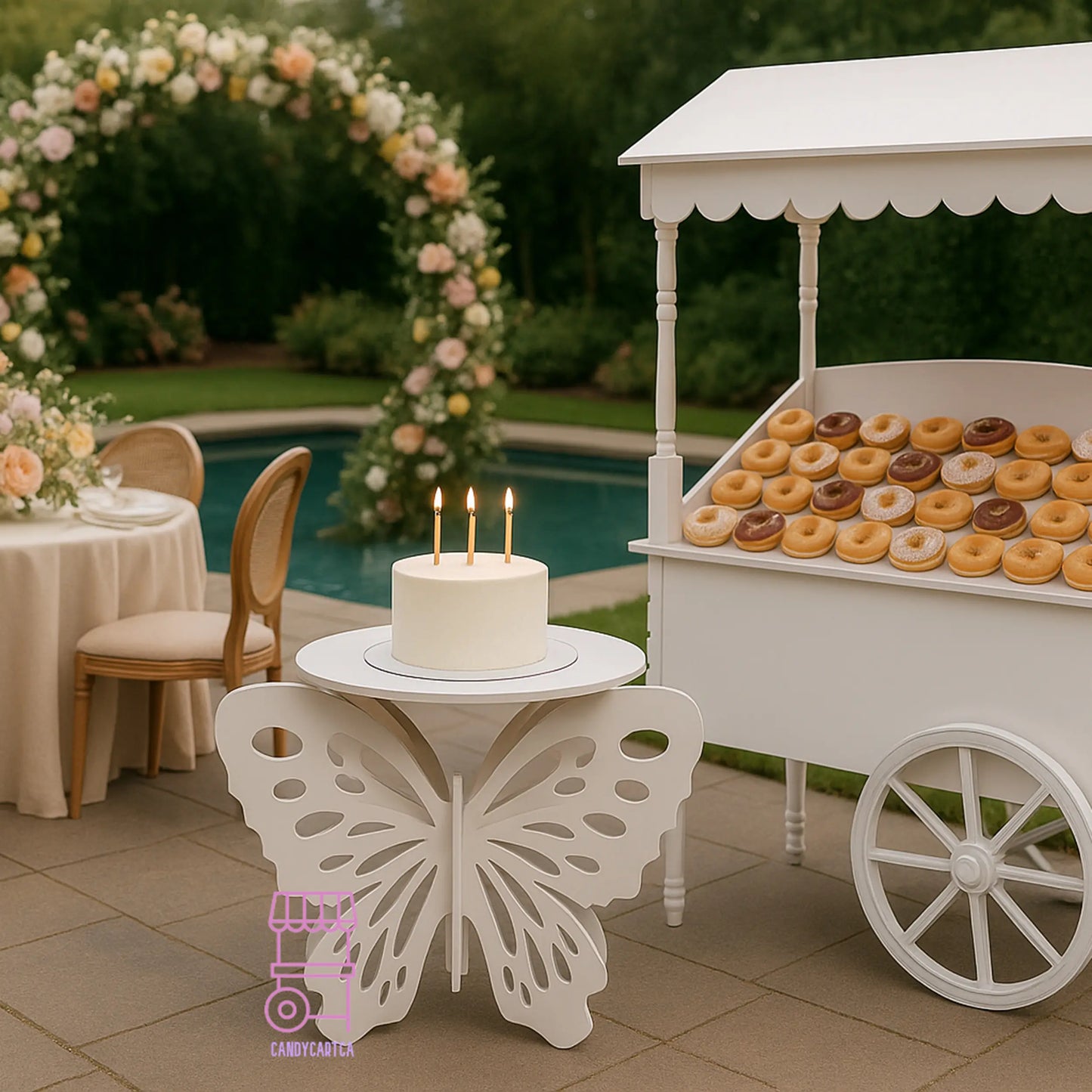 Butterfly Table Cake Stand