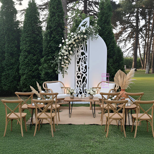 Hinged Foldable Modern Backdrop