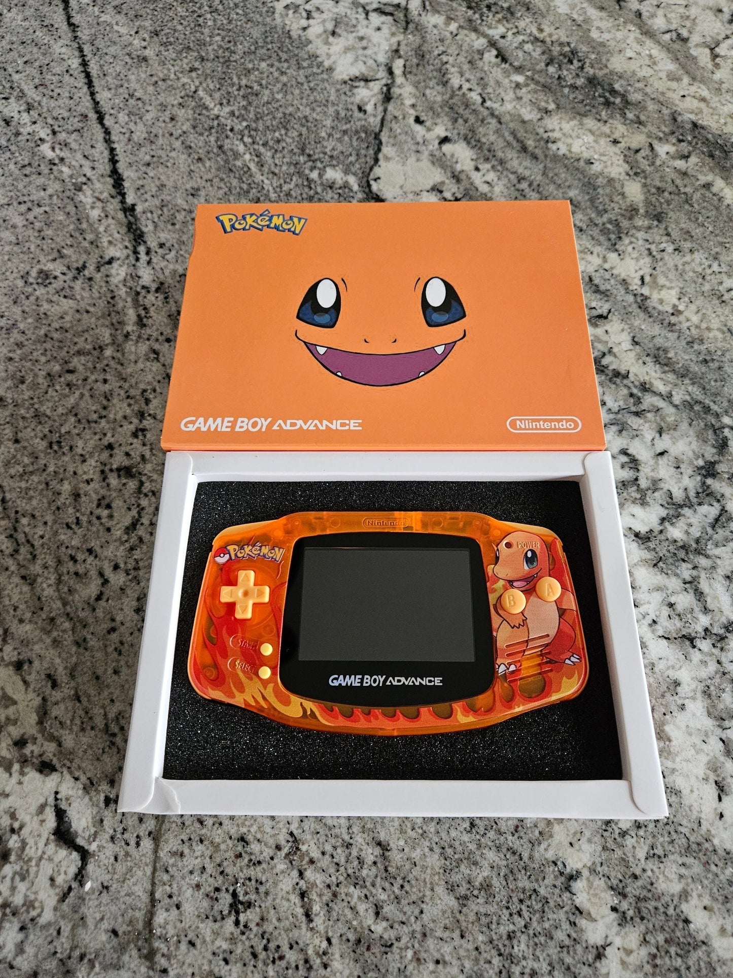 Charmander Gameboy Advance Console New IPS Screen!