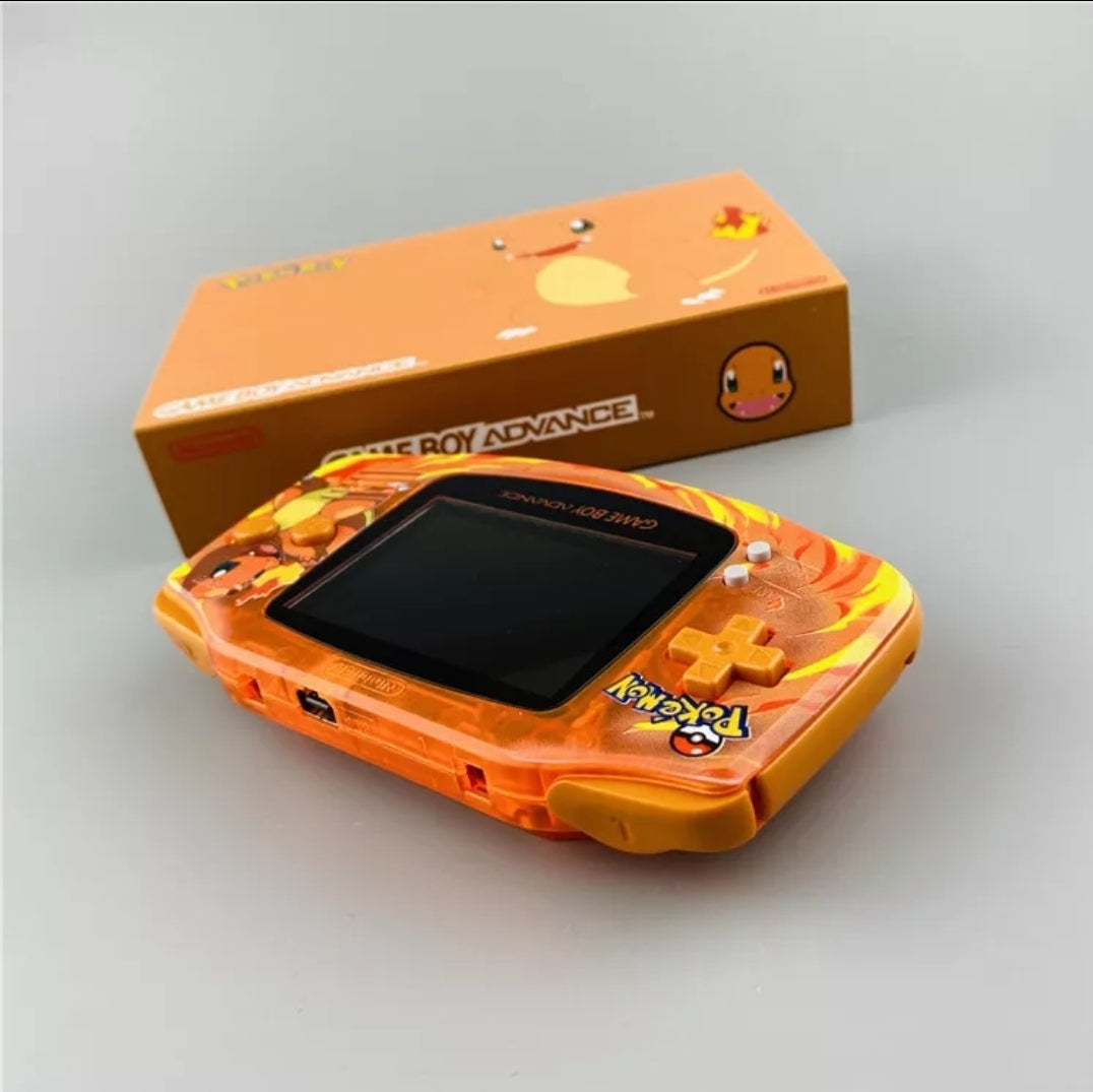 Charmander Gameboy Advance Console New IPS Screen!