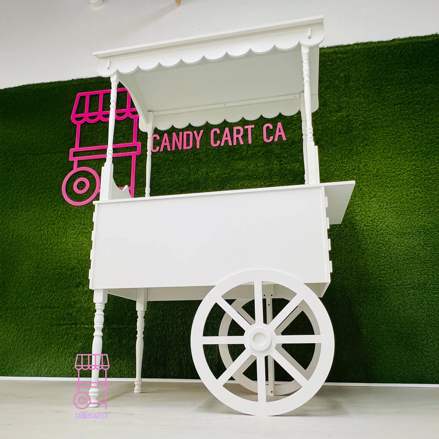 Candy Cart with Serving Containers