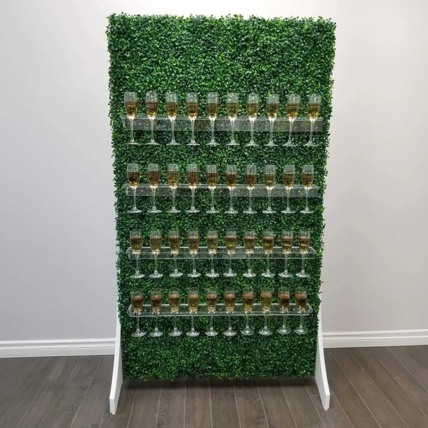 Champagne Wall (40 glasses/flutes)