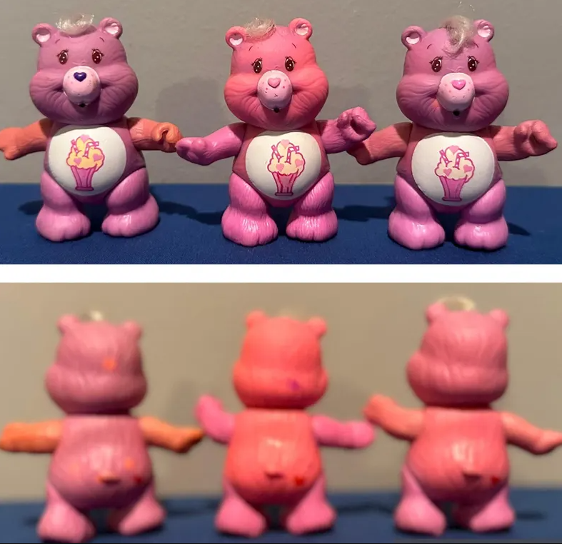 Rare Full Set of 16 Vintage 1983 Kenner Care Bears & Cousins – Posable Plush & Figures – Excellent Condition