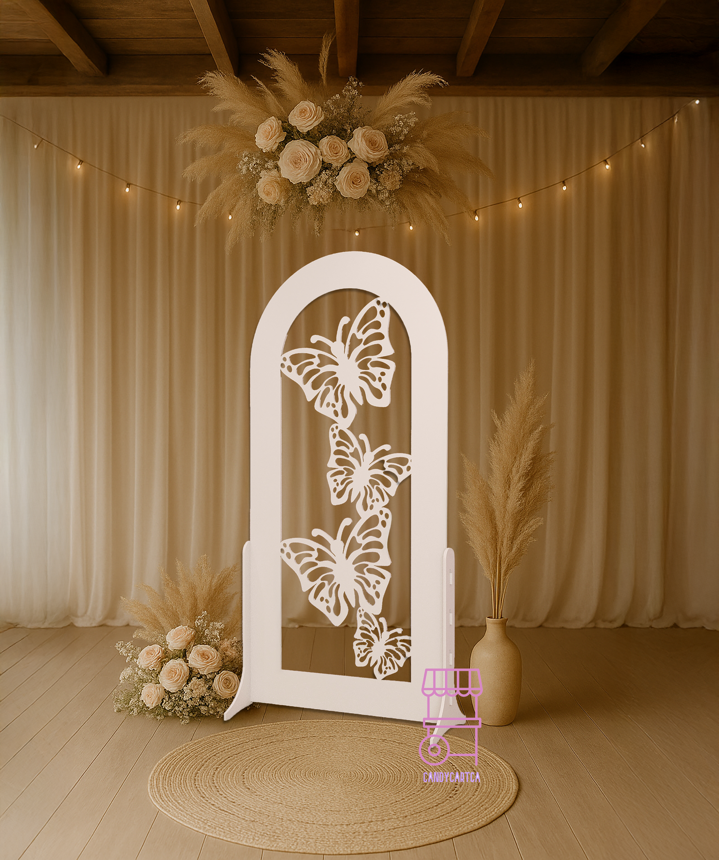 Butterfly Arch Backdrop