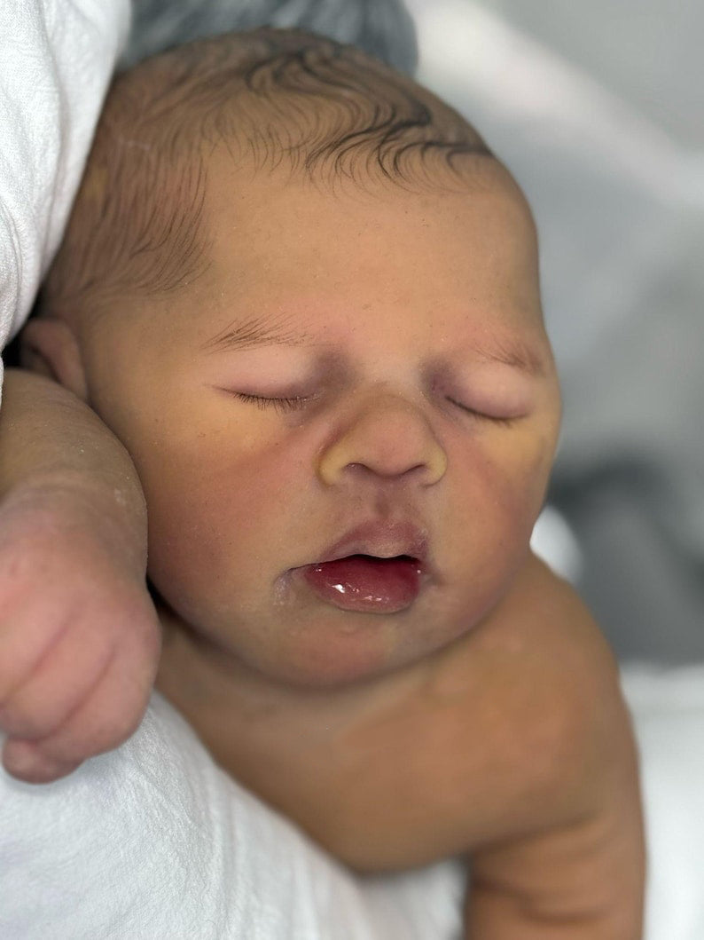 High quality silicone reborn doll (African American)