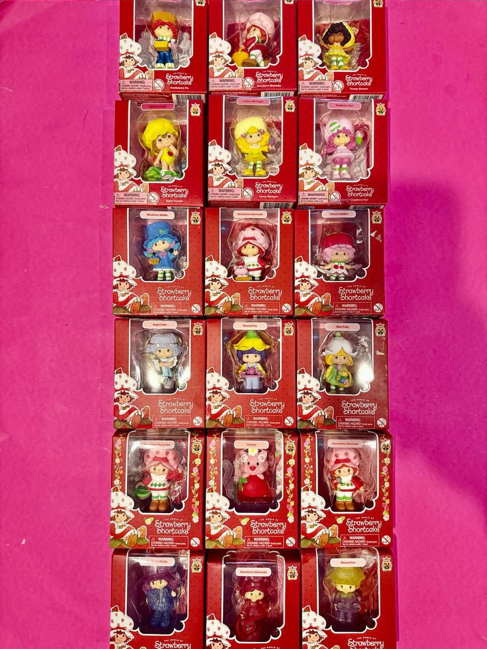 New Strawberry Shortcake Cheebees Lot (18) – NIB + Rare Chase Figures