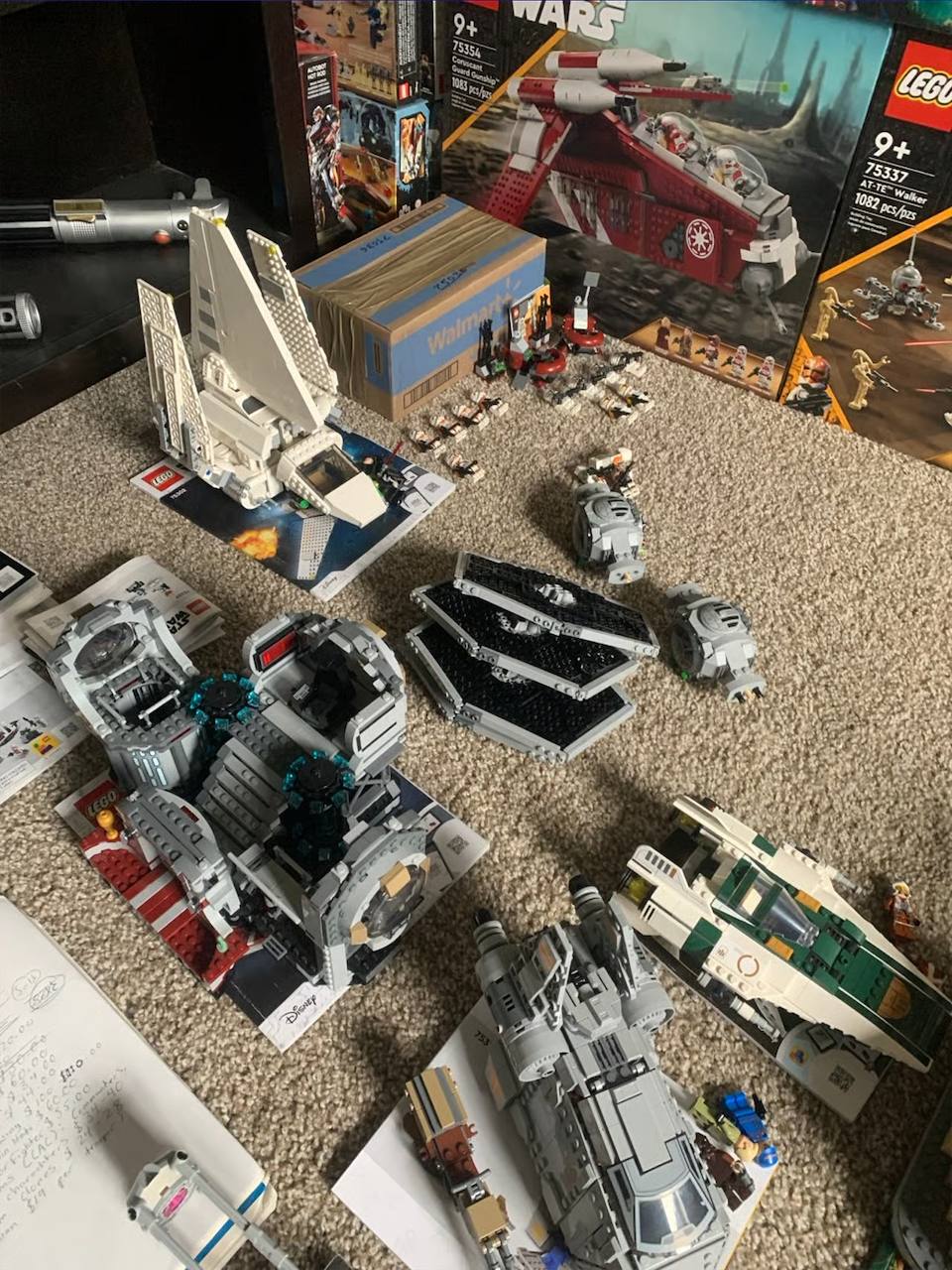LEGO Star Wars Collection Lot – 100% Complete Sets with Minifigures