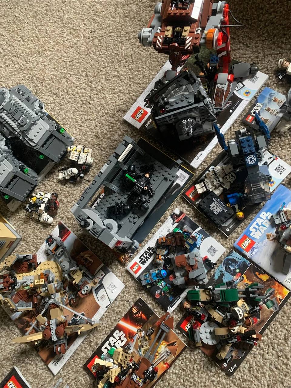 LEGO Star Wars Collection Lot – 100% Complete Sets with Minifigures