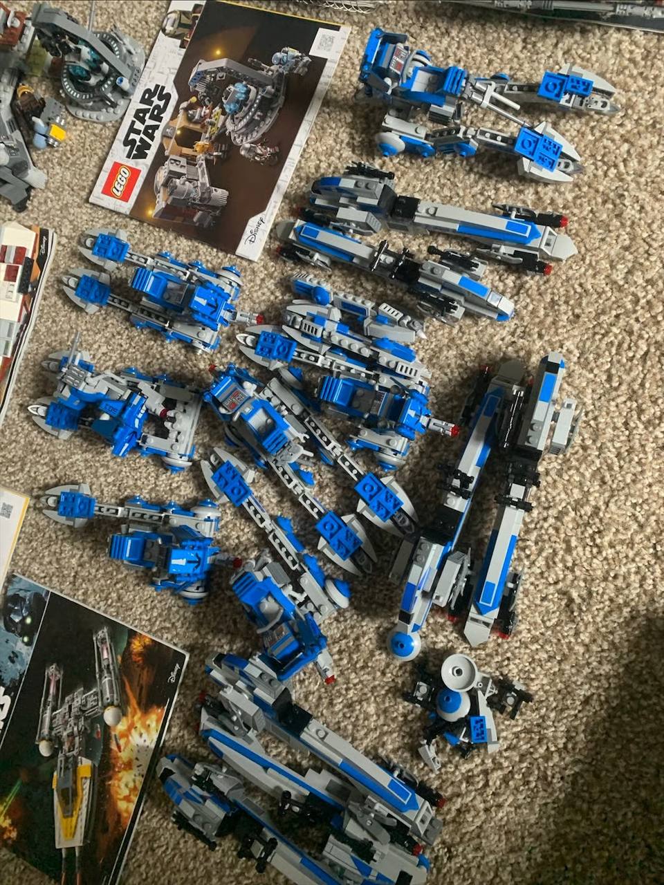 LEGO Star Wars Collection Lot – 100% Complete Sets with Minifigures