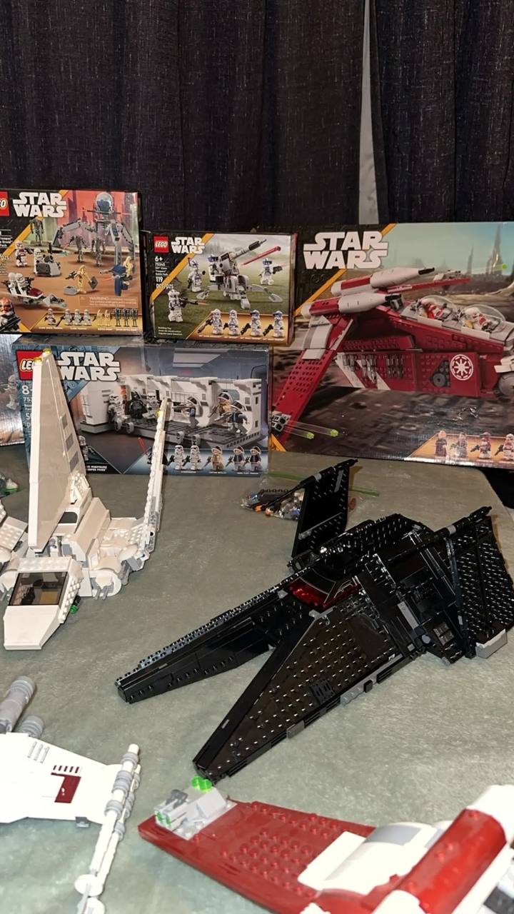 LEGO Star Wars Collection Lot – Complete Sets with Minifigures & Manuals