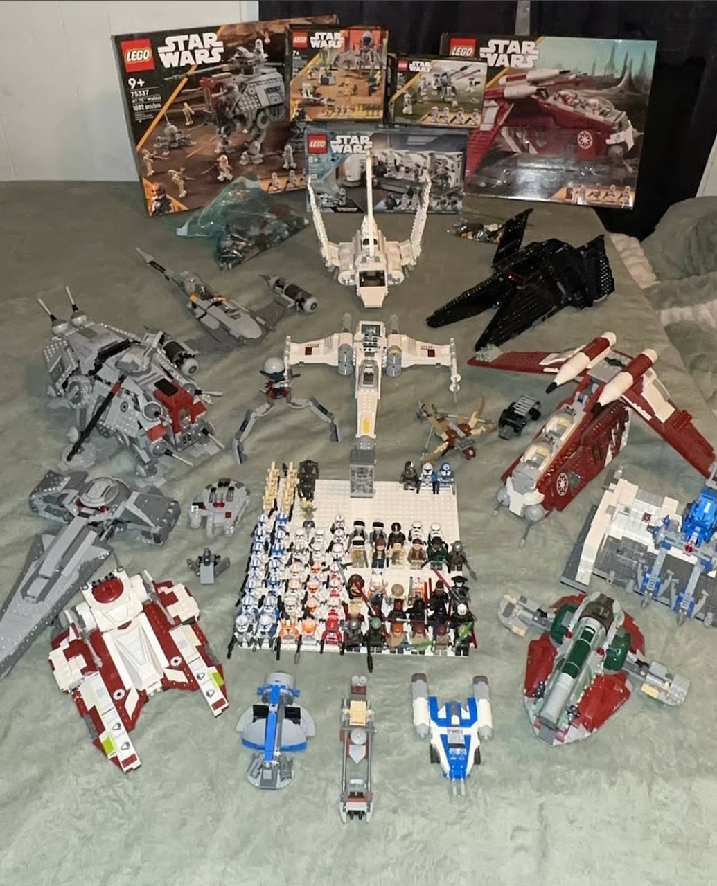 LEGO Star Wars Collection Lot – Complete Sets with Minifigures & Manuals