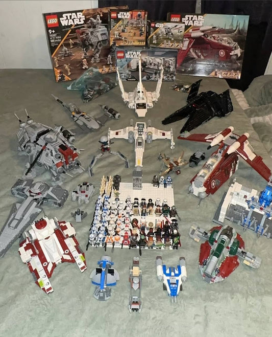LEGO Star Wars Collection Lot – Complete Sets with Minifigures & Manuals