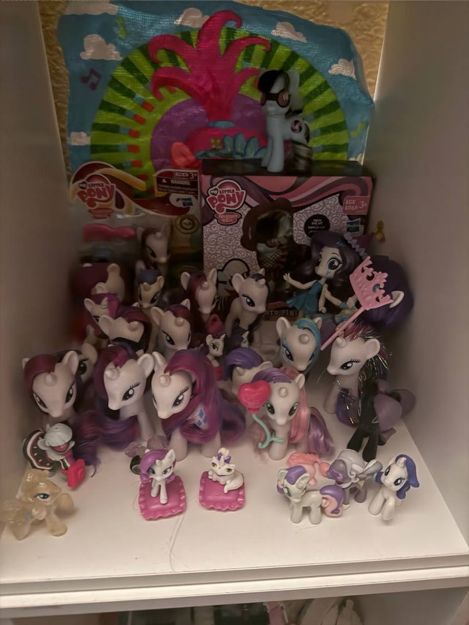 Huge Vintage My Little Pony Lot – 1980s 1990s Figures, Playsets & Collectibles – Rare MLP Toys