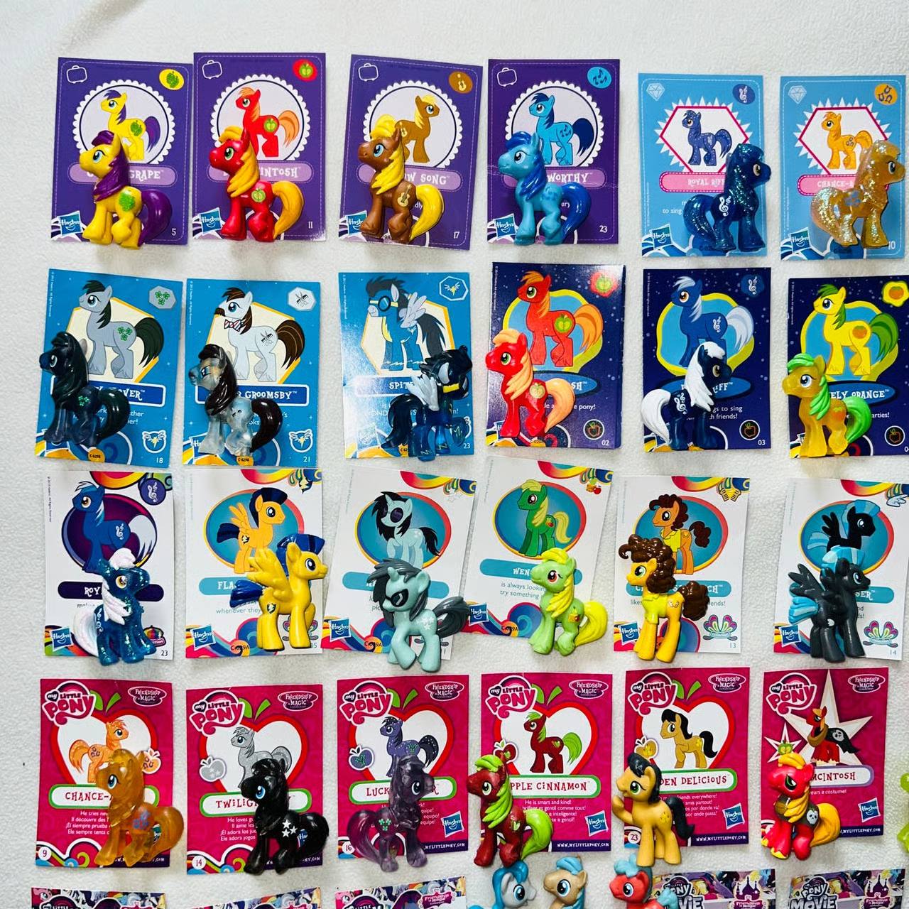 My Little Pony G4 Boy Stallion Collection – Complete Blind Bag Mini Figures Set – Hasbro MLP