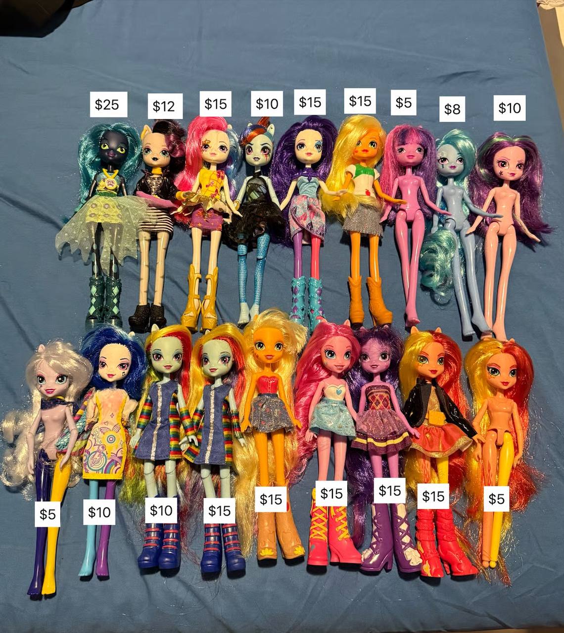 My Little Pony Equestria Girls 18 Dolls Bundle – Complete Set