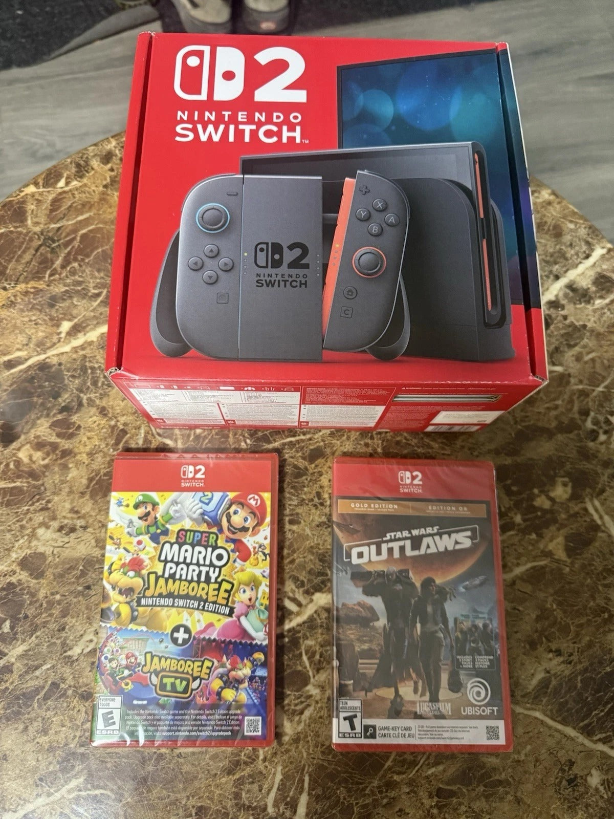 Brand New Nintendo Switch 2 With 2 Brand New Games Sealed